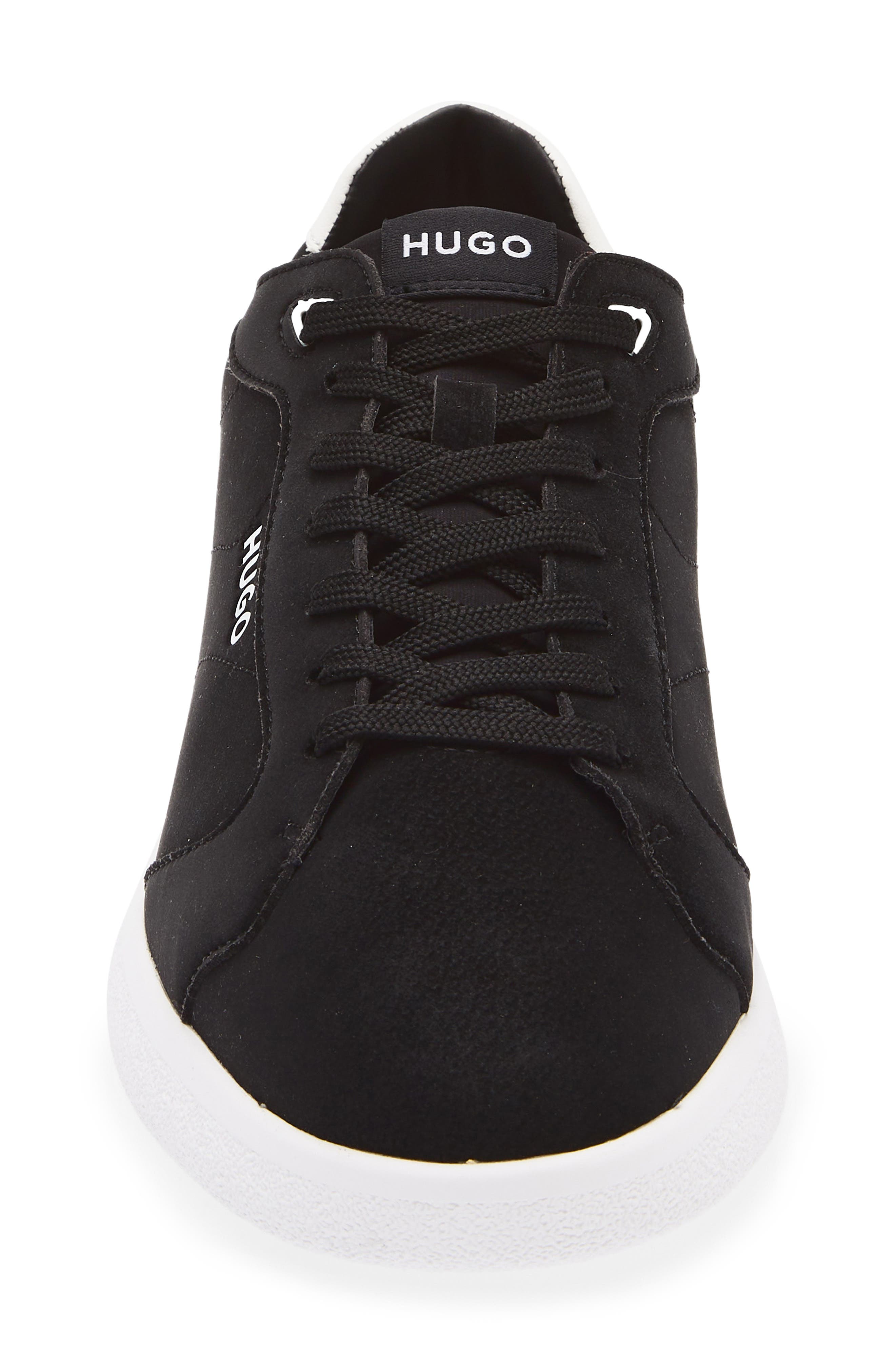 BOSS Riven Tennis Sneaker, Alternate, color, Black