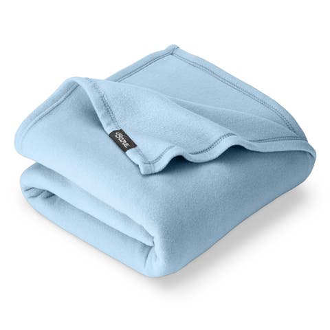 Lightweight Polar Fleece Throw Blanket