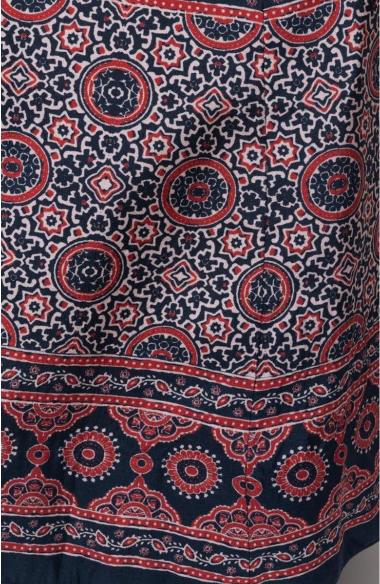 RAAS Elise Hand Embroidered Gown, Alternate, color, Black