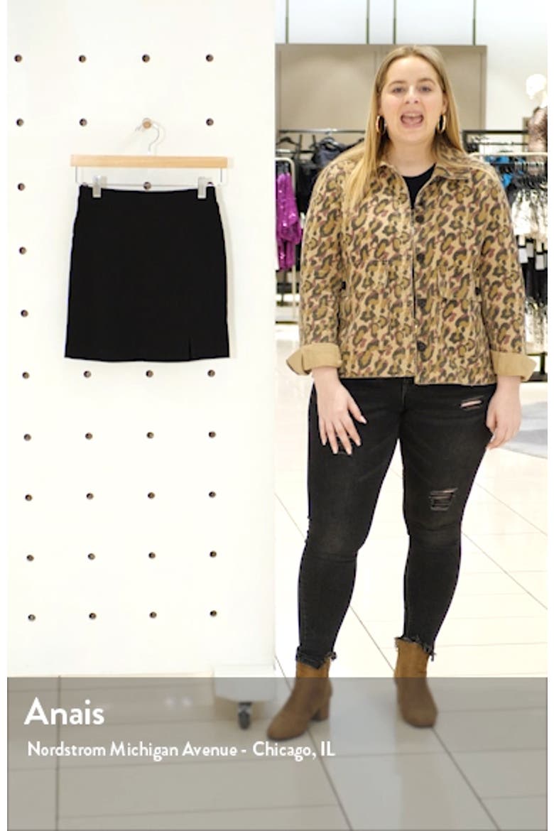 Notched Miniskirt video