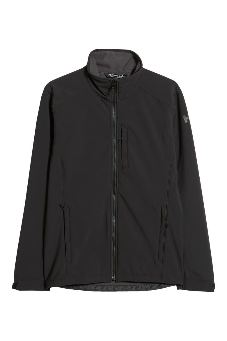 Paramount Water Resistant Softshell Jacket, Alternate, color, BLACK