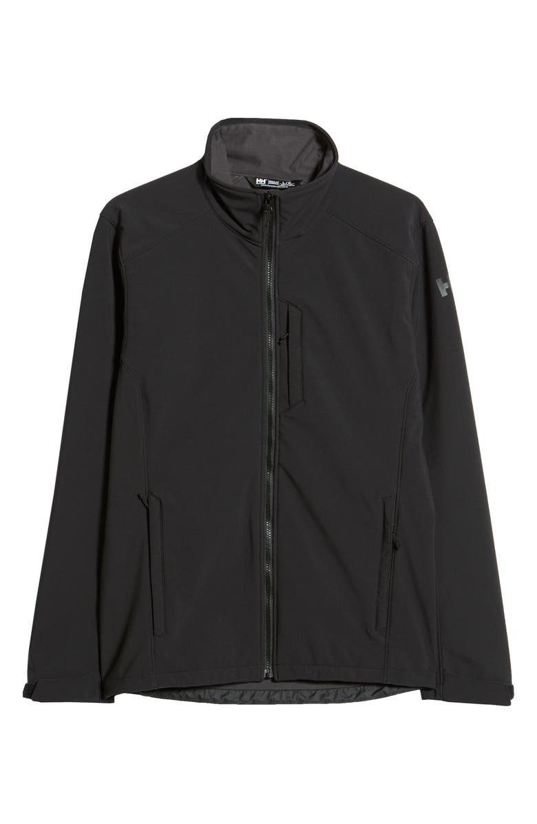 Helly Hansen Paramount Water Resistant Softshell Jacket, Alternate, color, Black