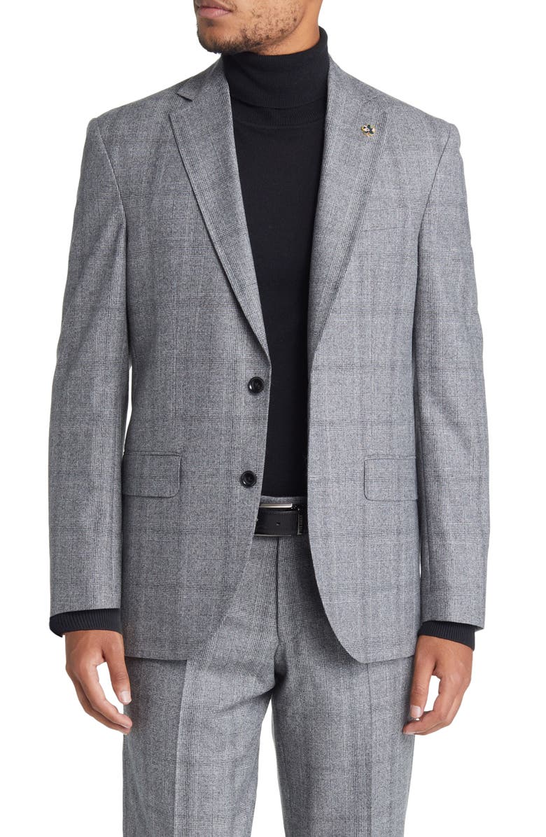 Ted Baker London Karl Soft Constructed Wool Suit, Alternate, color, 