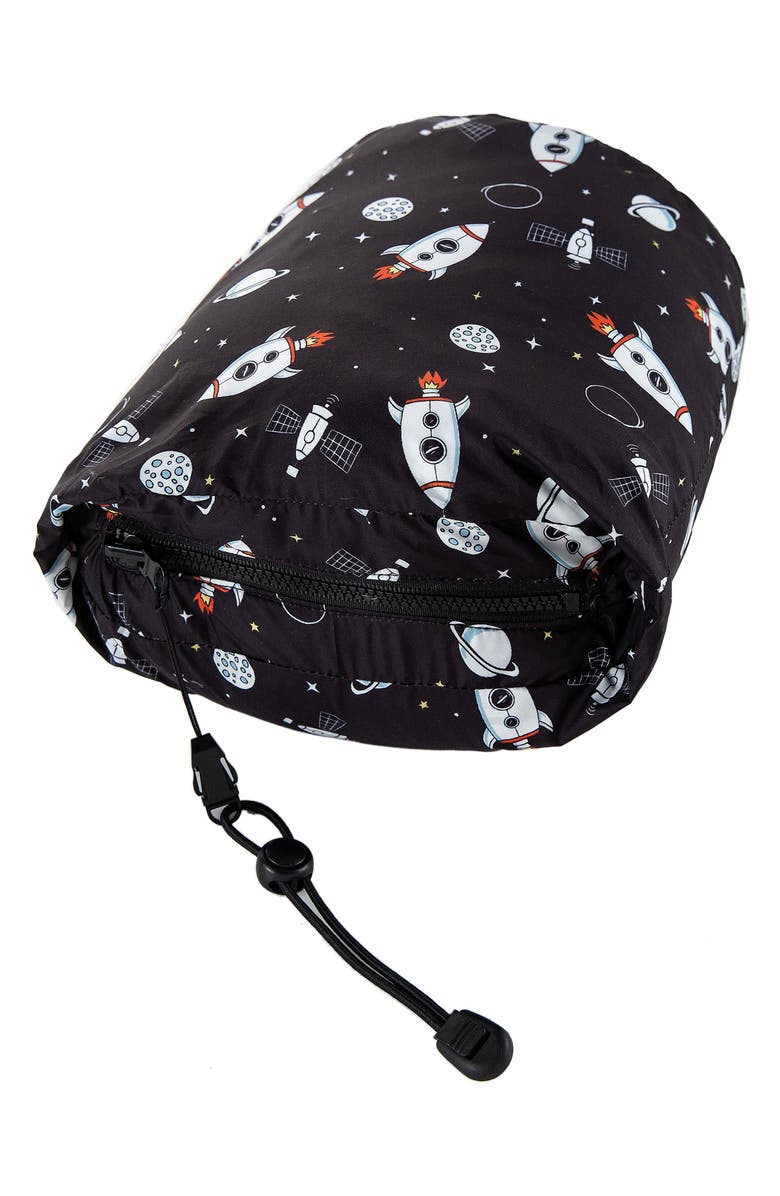 CALONIE Kids' Blake Reversible Down Puffer Jacket, Alternate, color, Black