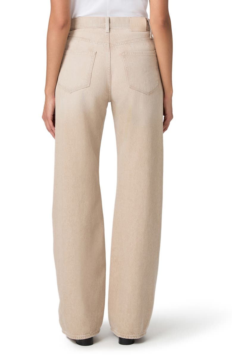 PAIGE Arellia High Waist Barrel Leg Jeans, Alternate, color, Soft Sepia