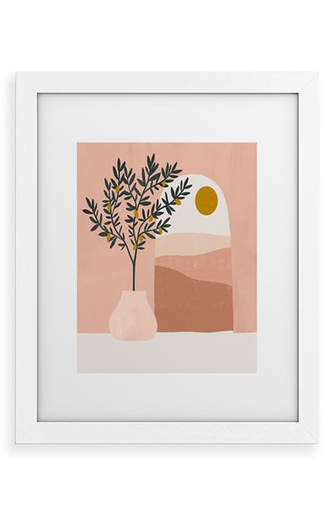 Lemon Tree Framed Art Print
