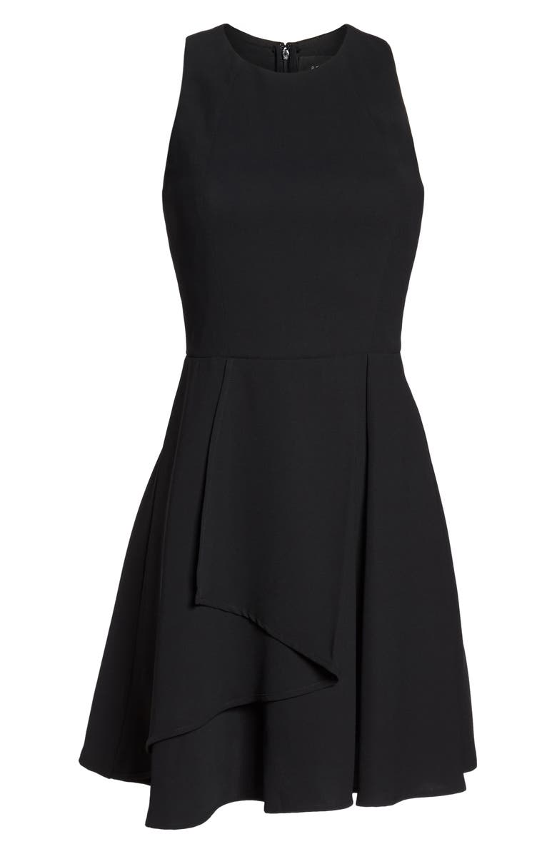 Adelyn Rae Athena Fit & Flare Dress, Alternate, color, 