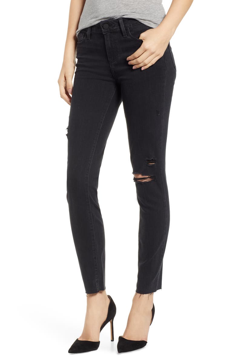 PAIGE Transcend - Verdugo Ankle Skinny Jeans, Main, color, 