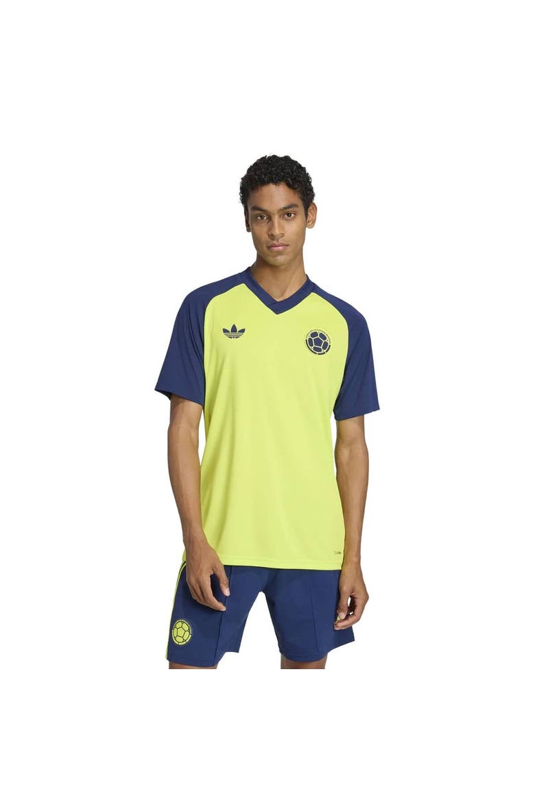 Men's adidas Yellow Colombia National Team 2026 Pre-Match Top, Main, color, Yellow