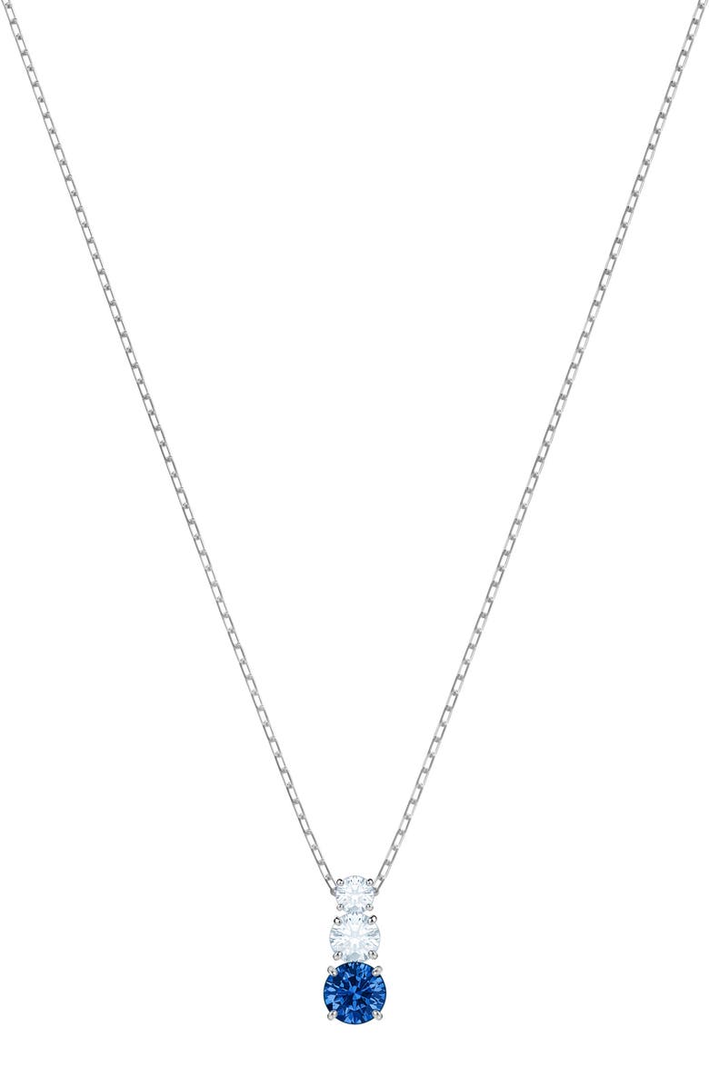 Swarovski Stilla Pendant Necklace, Main, color, 