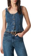 rag & bone Poppy Denim Vest