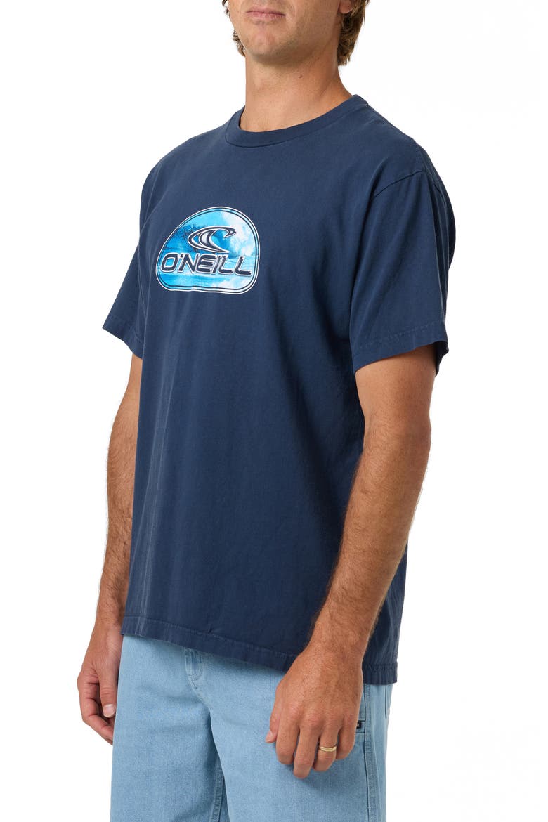 Reef Break Graphic T-Shirt, Alternate, color, NAVY