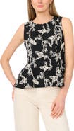 Vince Camuto Butterfly Sleeveless Top