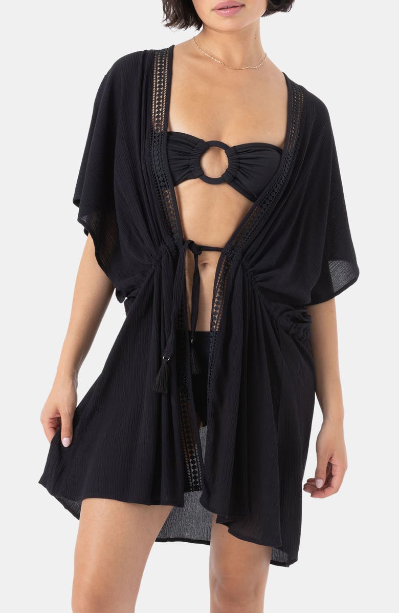 Roxy Sun Kissed Cover-Up, Main, color, Anthracite