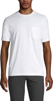 Lands' End Super-T Short Sleeve T-Shirt with Pocket