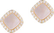 Adornia Mother of Pearl Stud Earrings