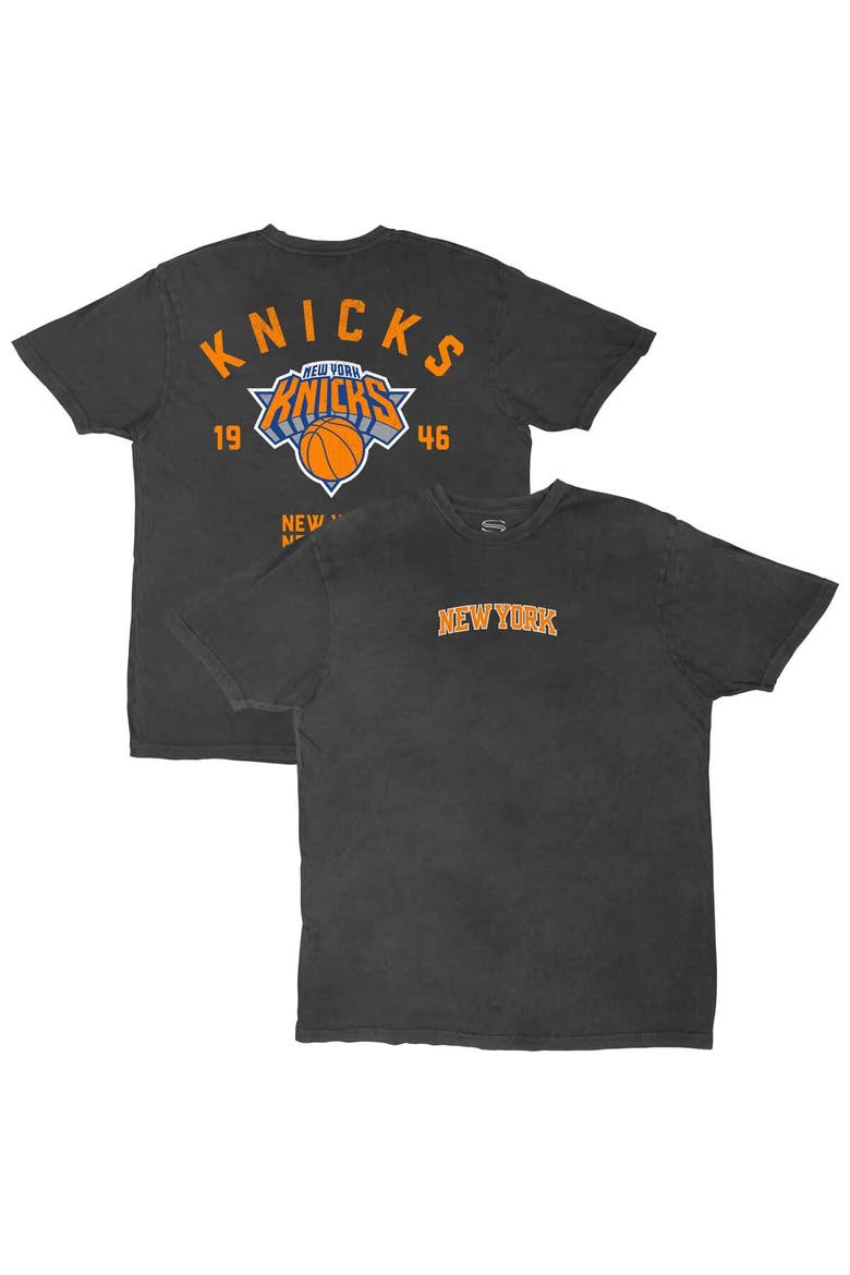 Men's Stadium Essentials  Charcoal New York Knicks Get Back Oversized Vintage T-Shirt, Main, color, Charcoal