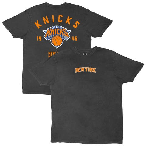 Men's Stadium Essentials  Charcoal New York Knicks Get Back Oversized Vintage T-Shirt