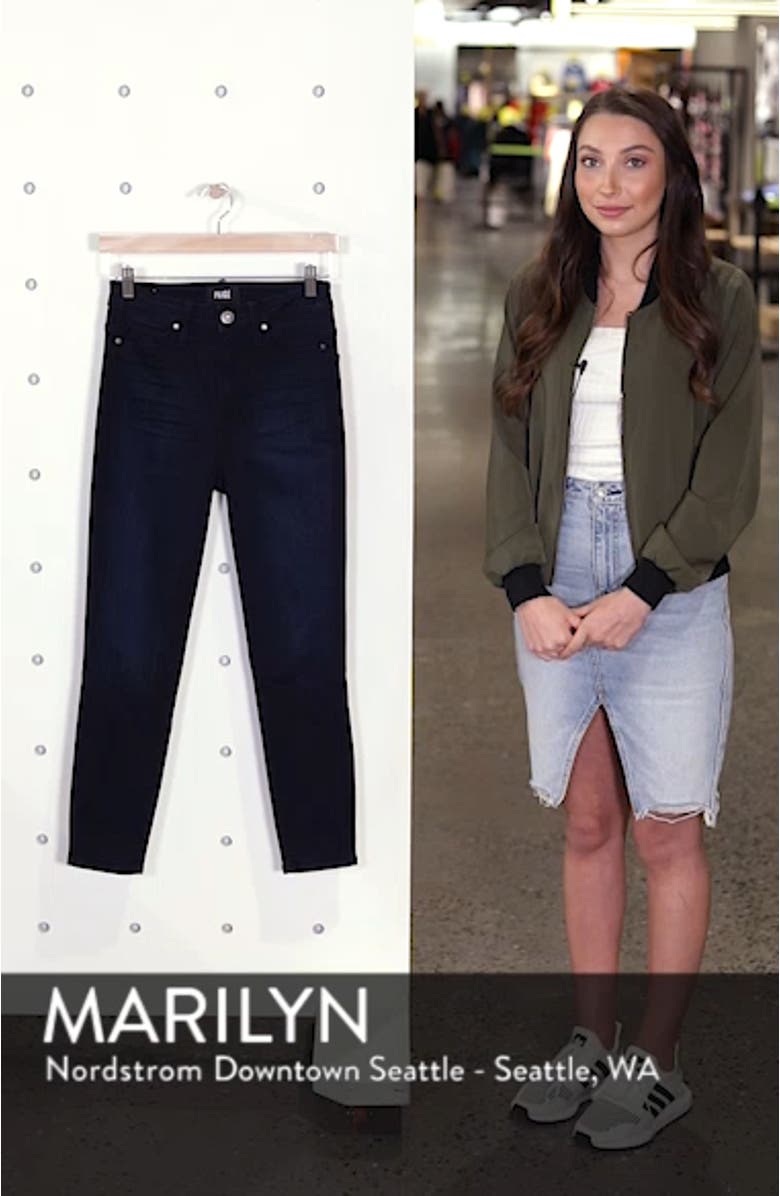 Transcend - Margot High Waist Crop Skinny Jeans, sales video thumbnail