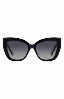 Kate Spade New York 54mm Cat Eye Sunglasses