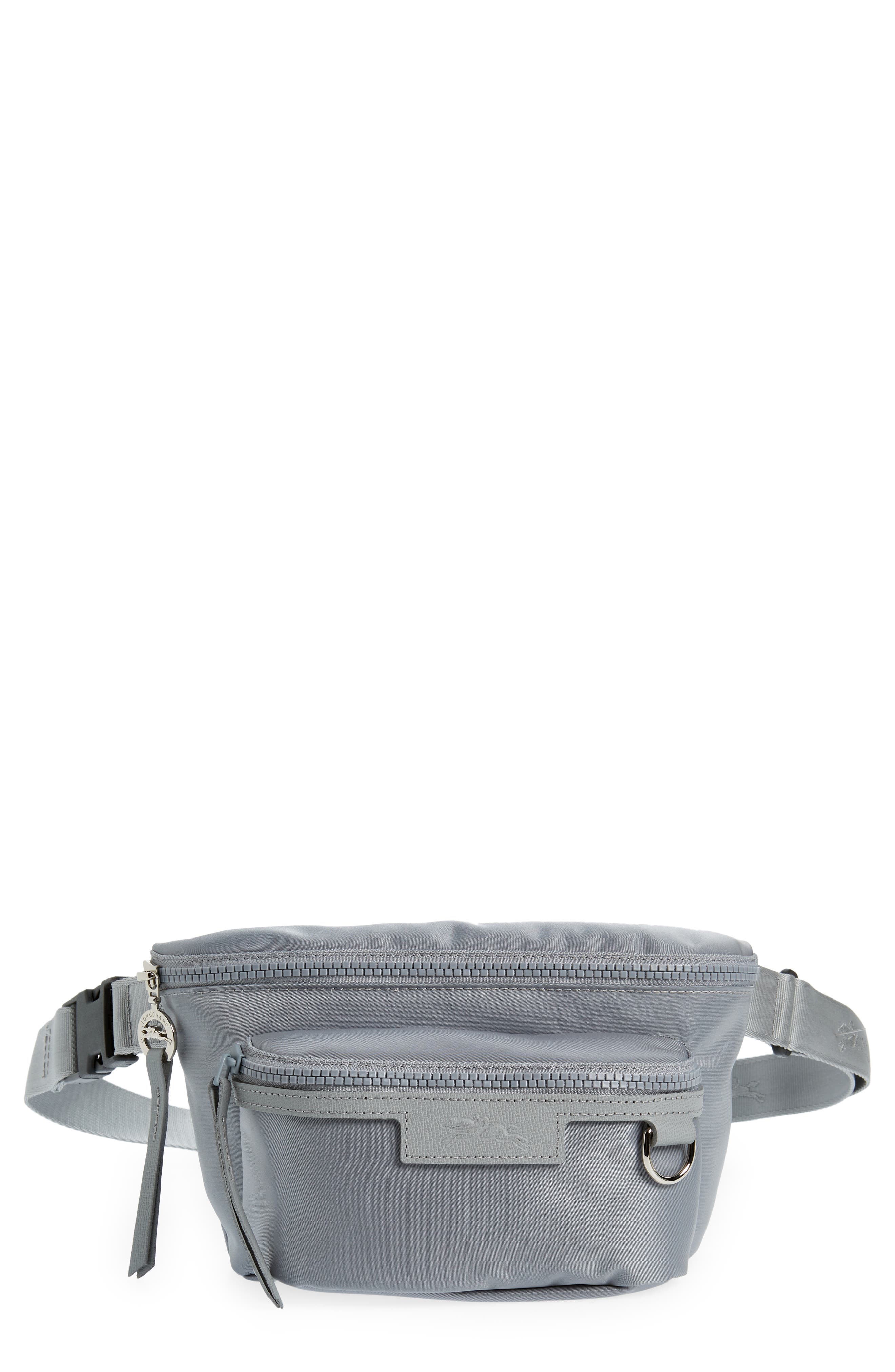 Longchamp Canvas Belt Bag, Main, color, 