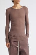 Rick Owens Rib Long Sleeve T-Shirt