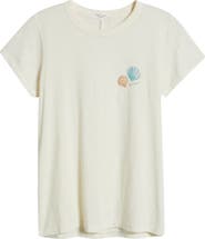 rag & bone Seashell Cotton Graphic T-Shirt