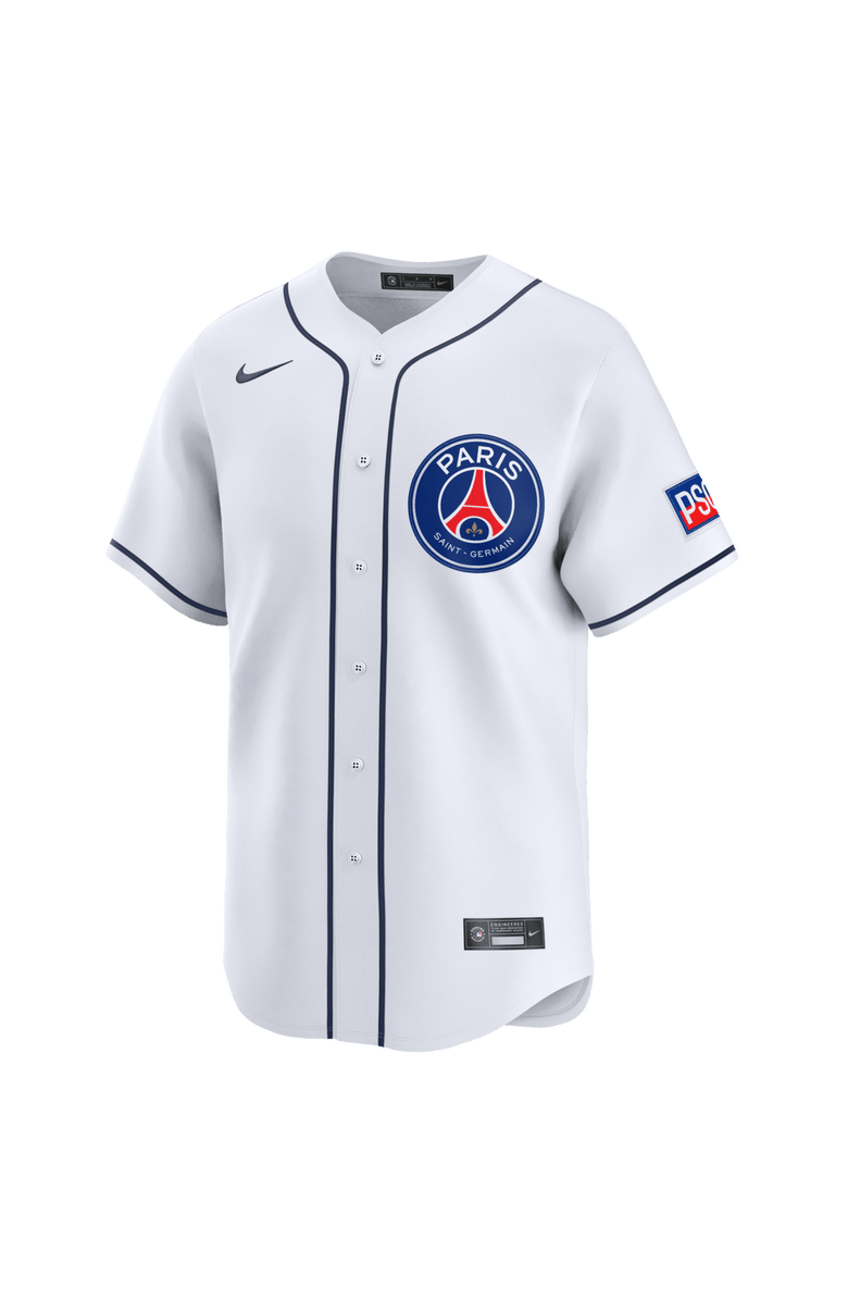 Nike Men's Nike White Paris Saint-Germain 2025 Soccer x MLB Limited Jersey, Alternate, color, White