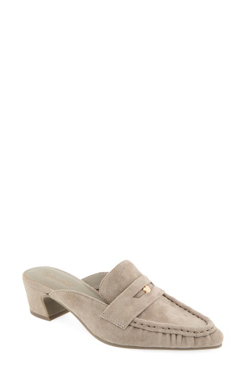 Lotus Penny Loafer Mule