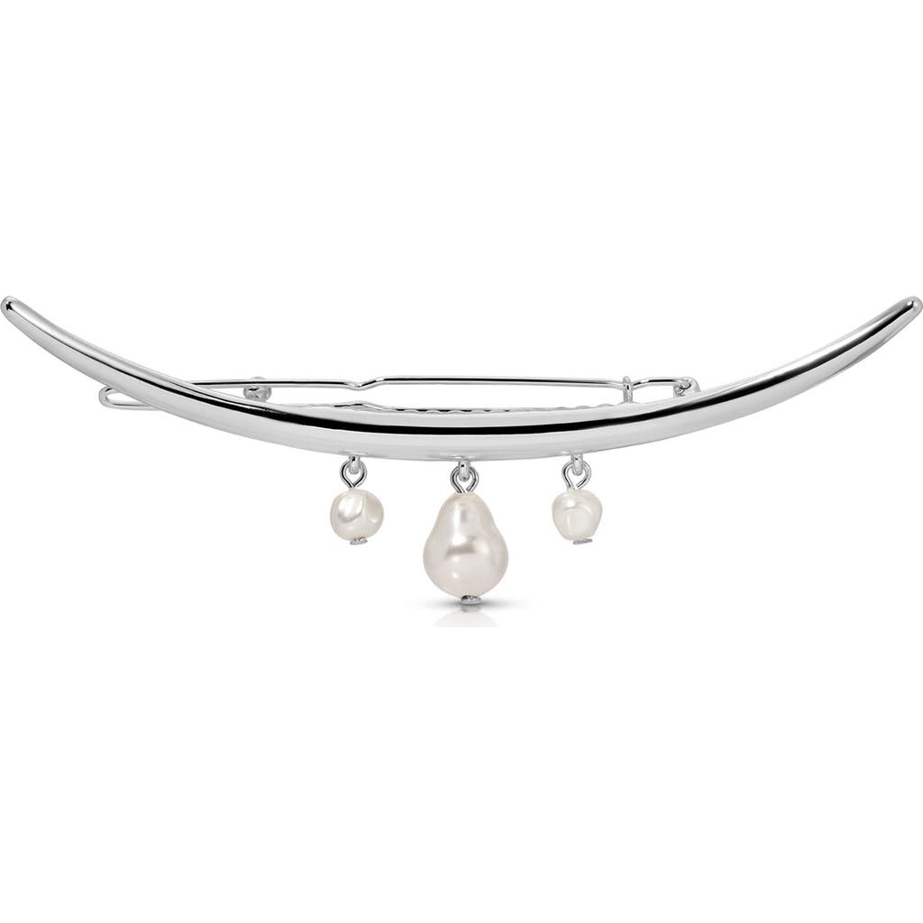 Ettika Imitation Pearl Mermaid Barrette