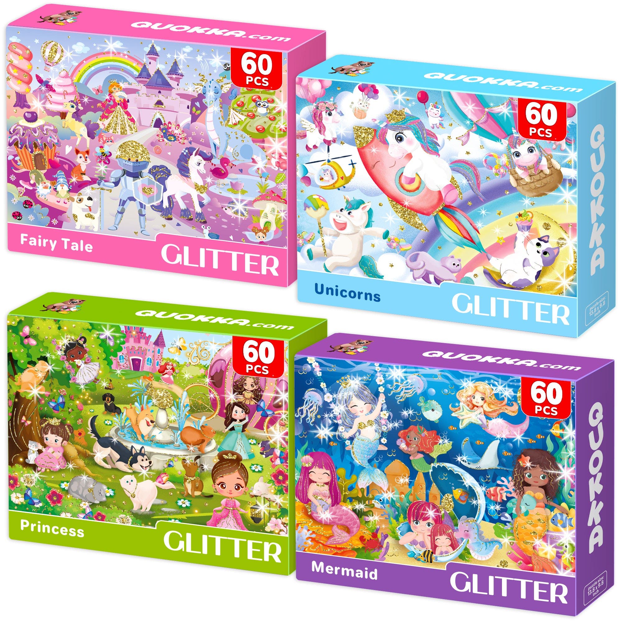 Unicorn, Princess & Animals