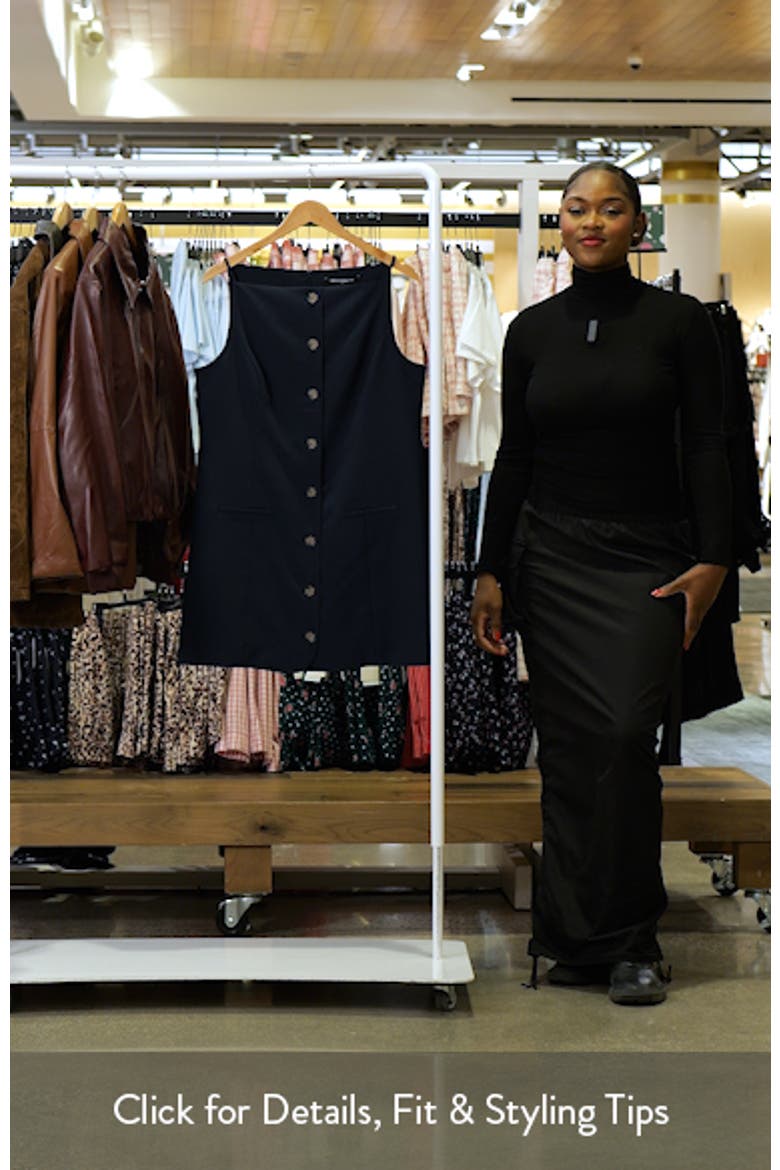 Azra Square Neck Twill Minidress video