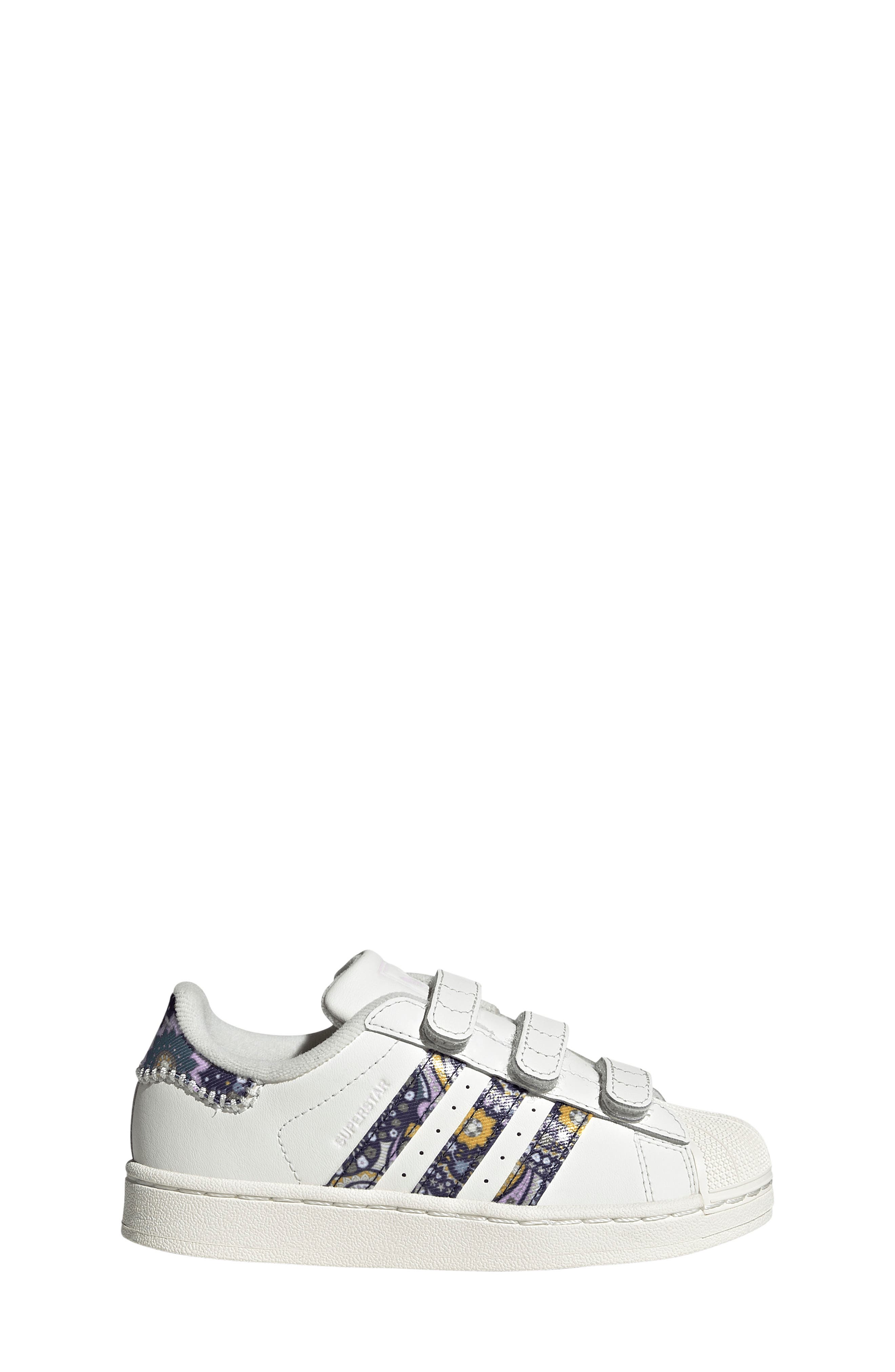 Kids' Superstar II Sneaker, Alternate, color, WHITE/ ORCHID FUSION/ GUM