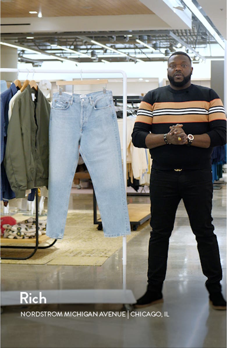 '90s Organic Cotton Straight Leg Baggy Jeans, sales video thumbnail