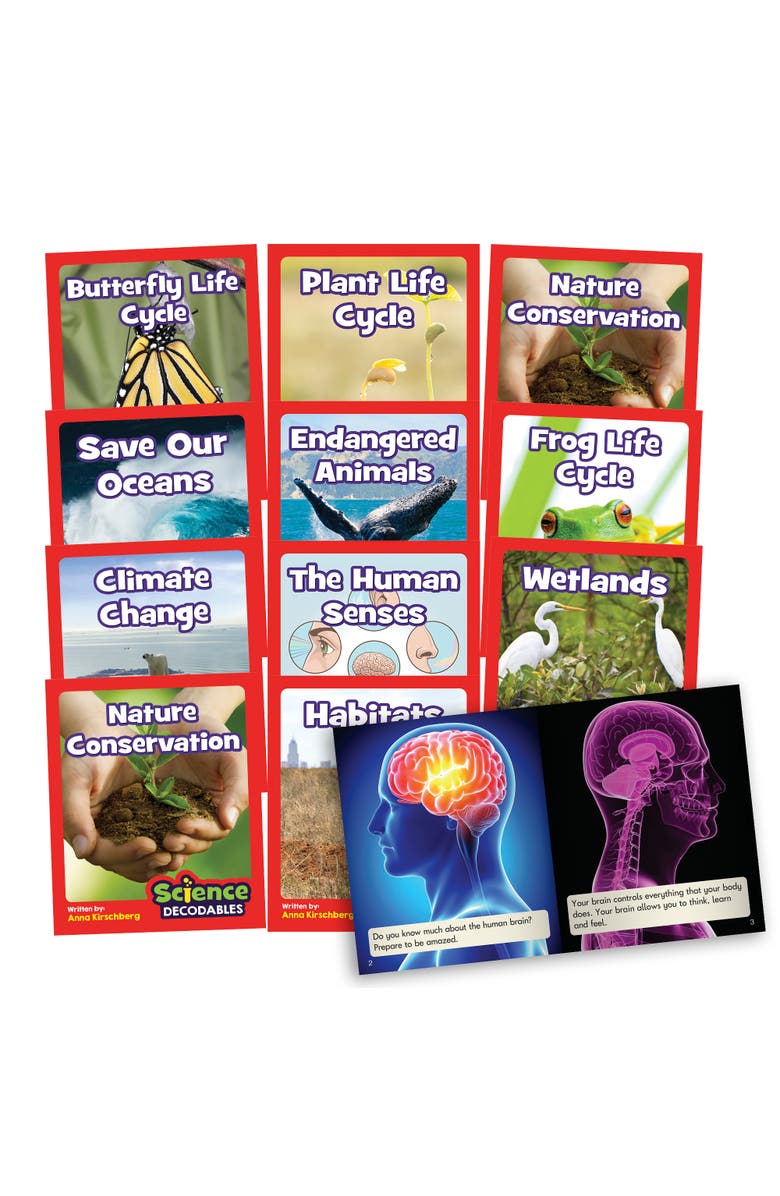 Junior Learning Phase 6 Nonfiction Educational Learning Set, Main, color, Multicolored
