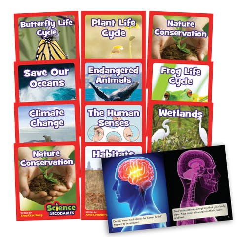 Phase 6 Nonfiction Educational Learning Set