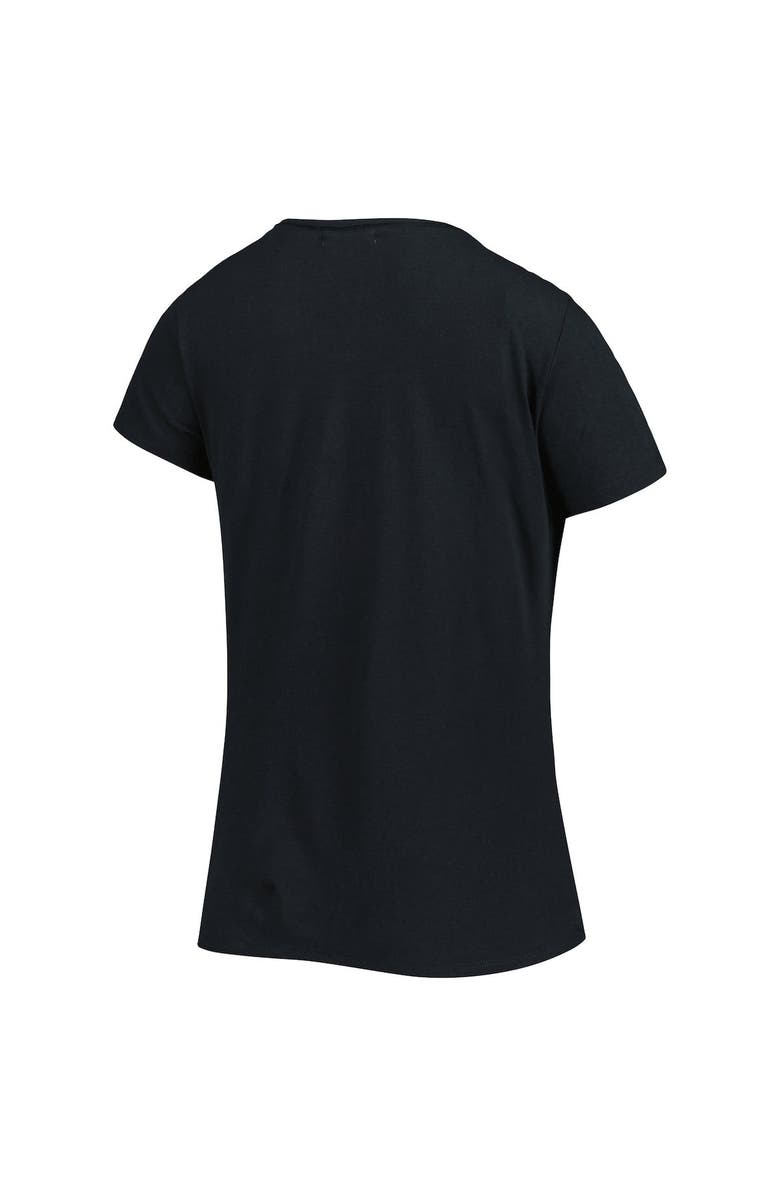 '47 Women's '47 Black New Orleans Saints Treasure Frankie T-Shirt, Alternate, color,