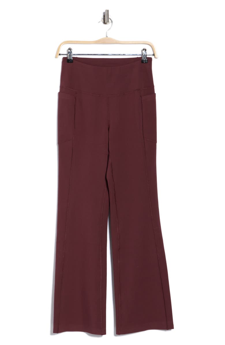 LAYER 8 Revive Flare Leggings, Alternate, color, Decadent Chocolate