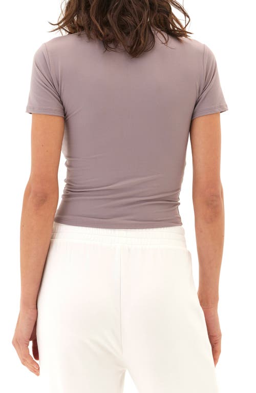 Threads 4 Thought Guadalupe Luxe Jersey Crop Top In Mauvedust