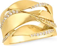 Hueb Dunas 18K Gold & Diamond Ring