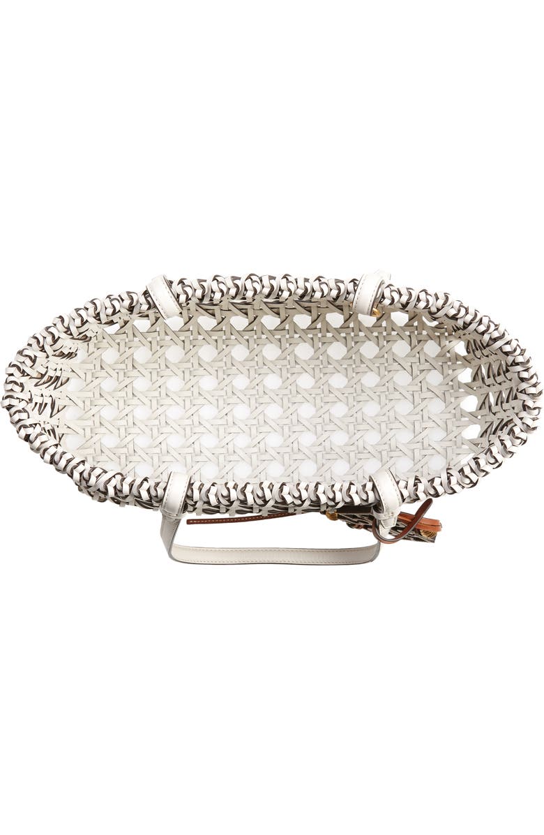 Tory Burch Miller Garden Basketweave Tote, Alternate, color,