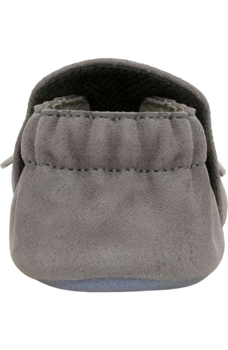 Robeez<sup>®</sup> Ramsey Crib Shoe, Alternate, color, Grey