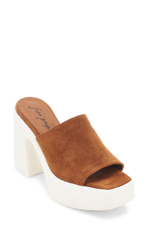 Zoe Platform Slide Sandal (Women)