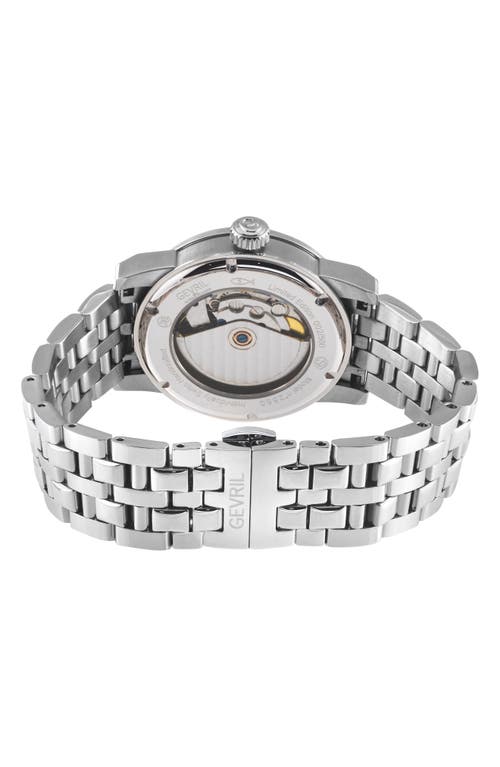 Gevril Madison Automatic Bracelet Watch, 39mm In Silver