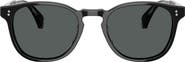 Oliver Peoples 51mm Polarized Round Sunglasses