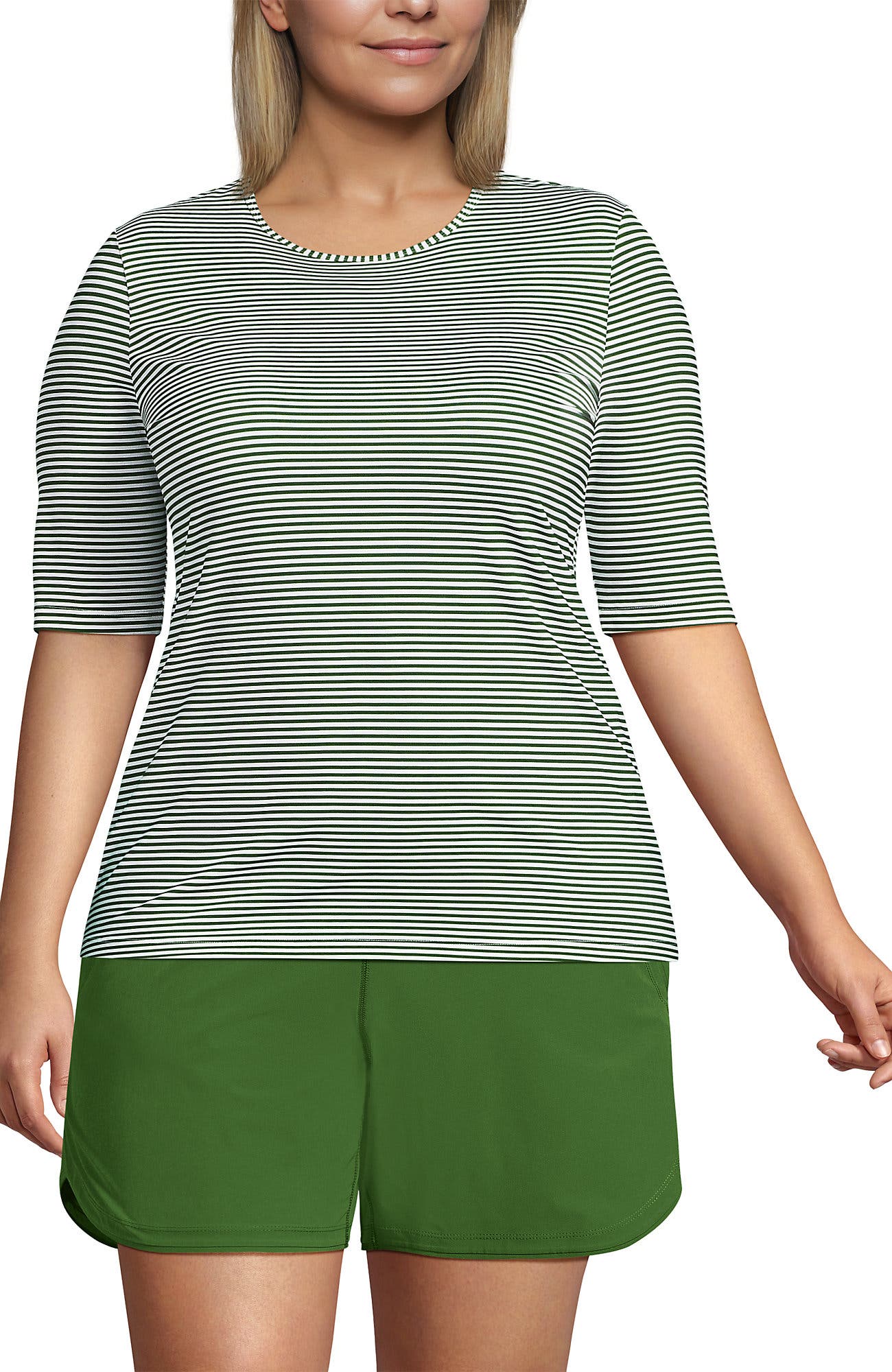 Fusion Green Mini Stripe