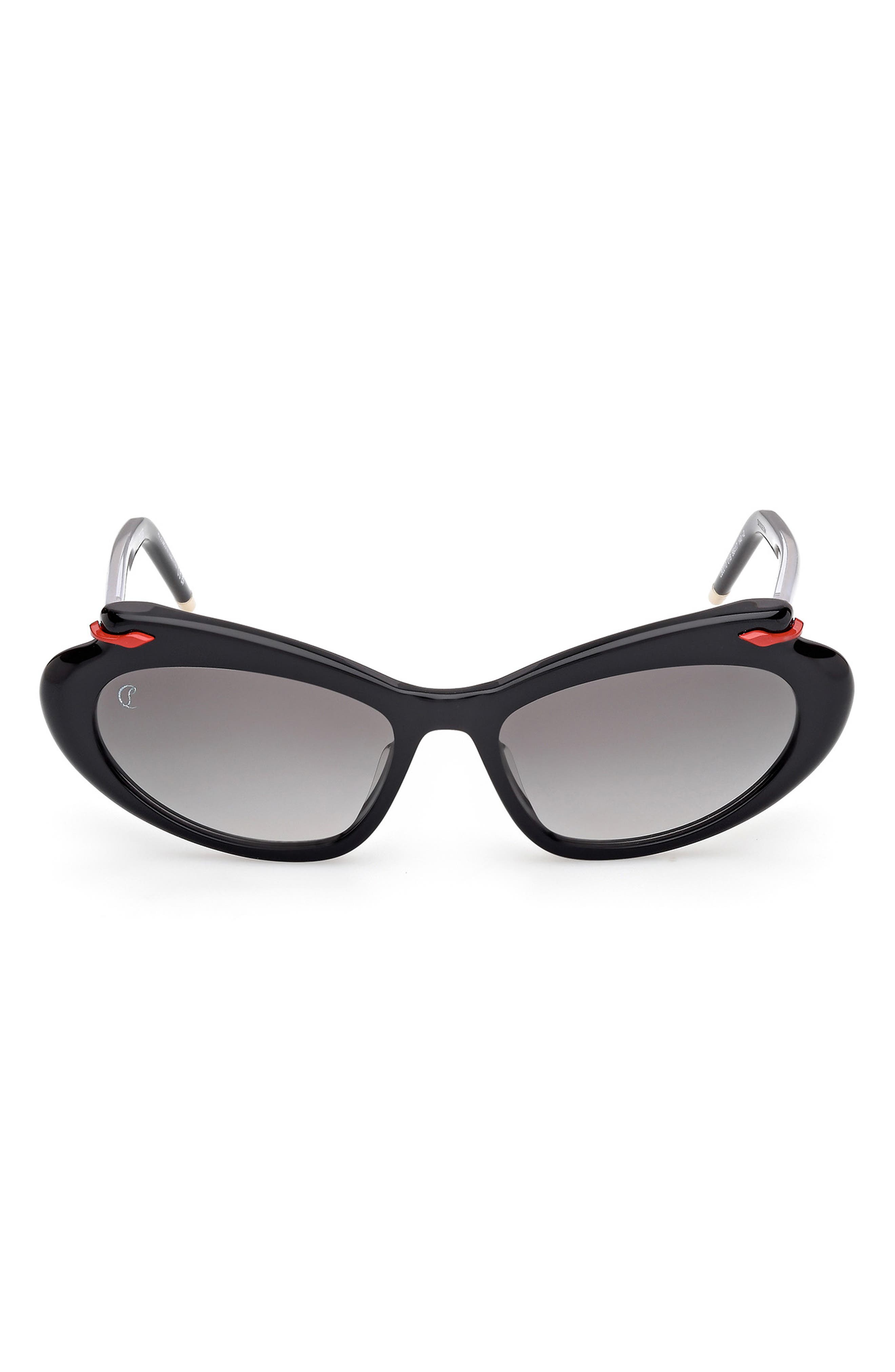 SHINY BLACK WITH SHINY PALE GOLD / ZEISS SMOKE GRADIENT LENS