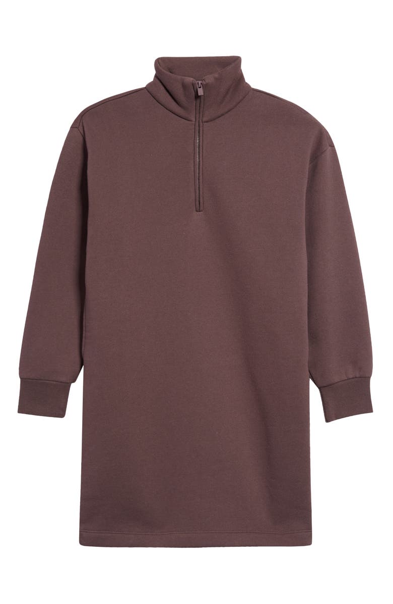 Fear of God Kids' Quarter Zip Long Sleeve Dress, Main, color, 