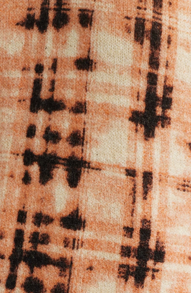 CITY BLUES Crewneck Sweater, Alternate, color, Brown