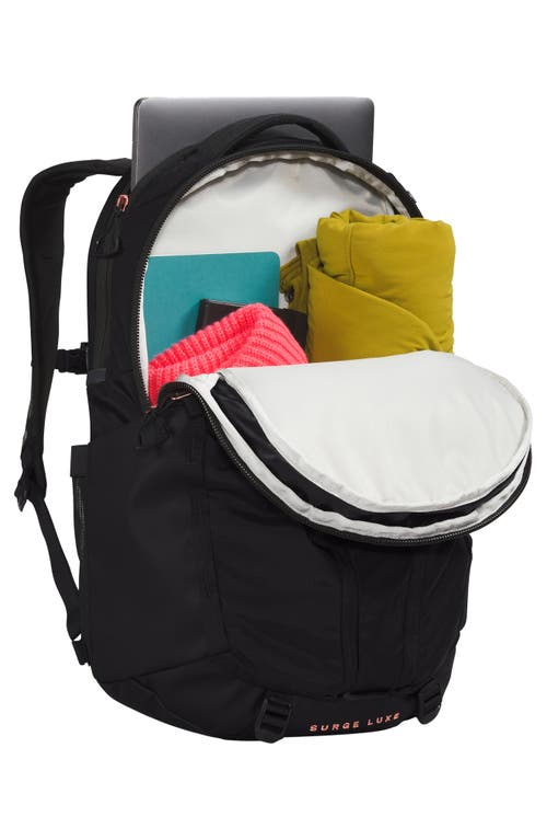 THE NORTH FACE THE NORTH FACE SURGE LUXE WATER REPELLENT RIPSTOP BACKPACK